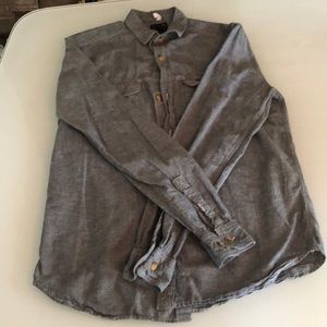 Urban Outfitters CPO Gray Pilled Western Shirt